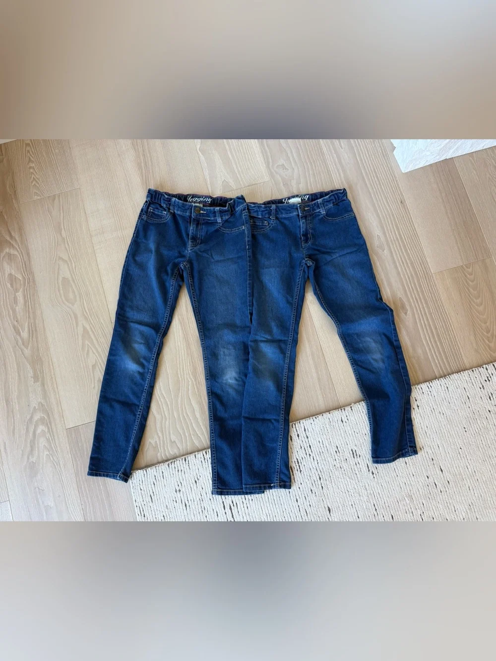 Crazy 8 Navy Blue Kids Jeggings - Pair
